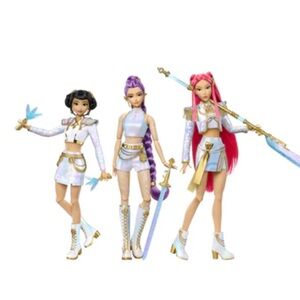 K POP HUNTR/X Rumi, Mira, Zoey “What It Sounds Like” 3-Pack